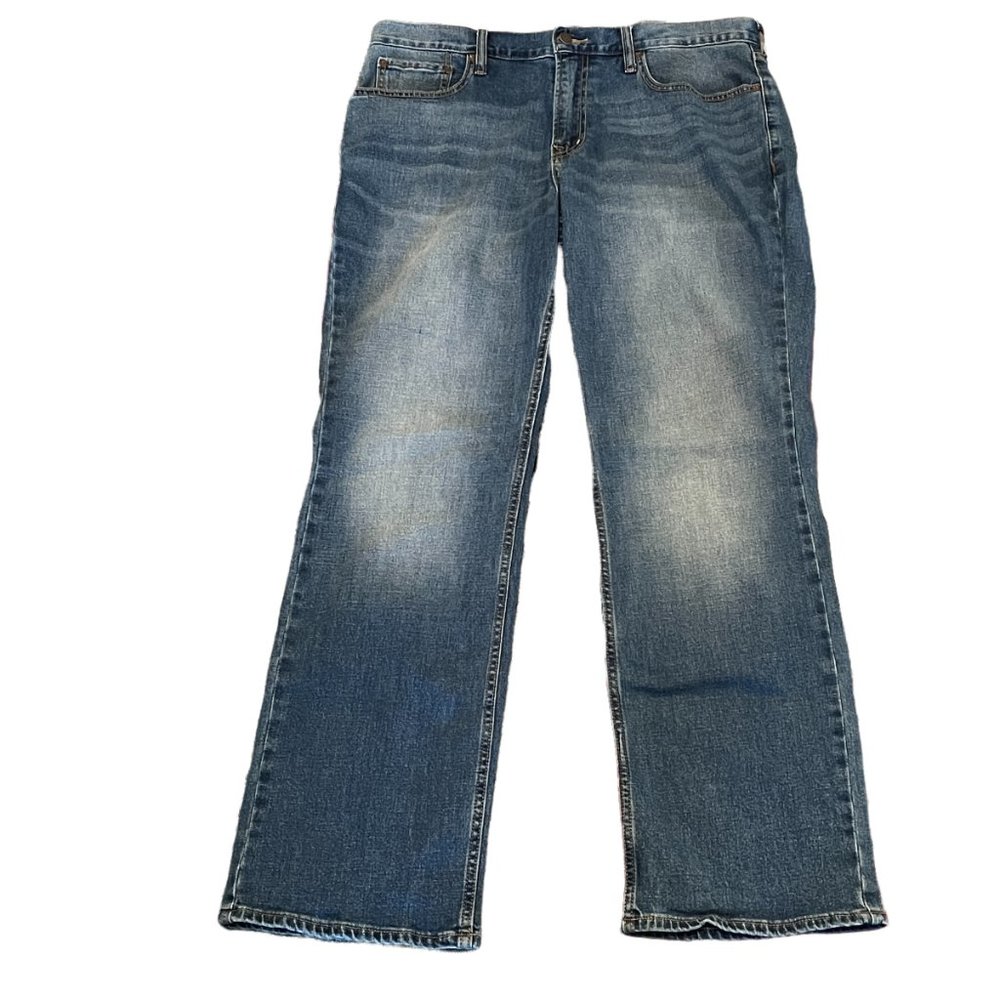 Old Navy Boot Cut Semi-Flared Medium Wash High Rise Men's Jeans Size 36 X 32